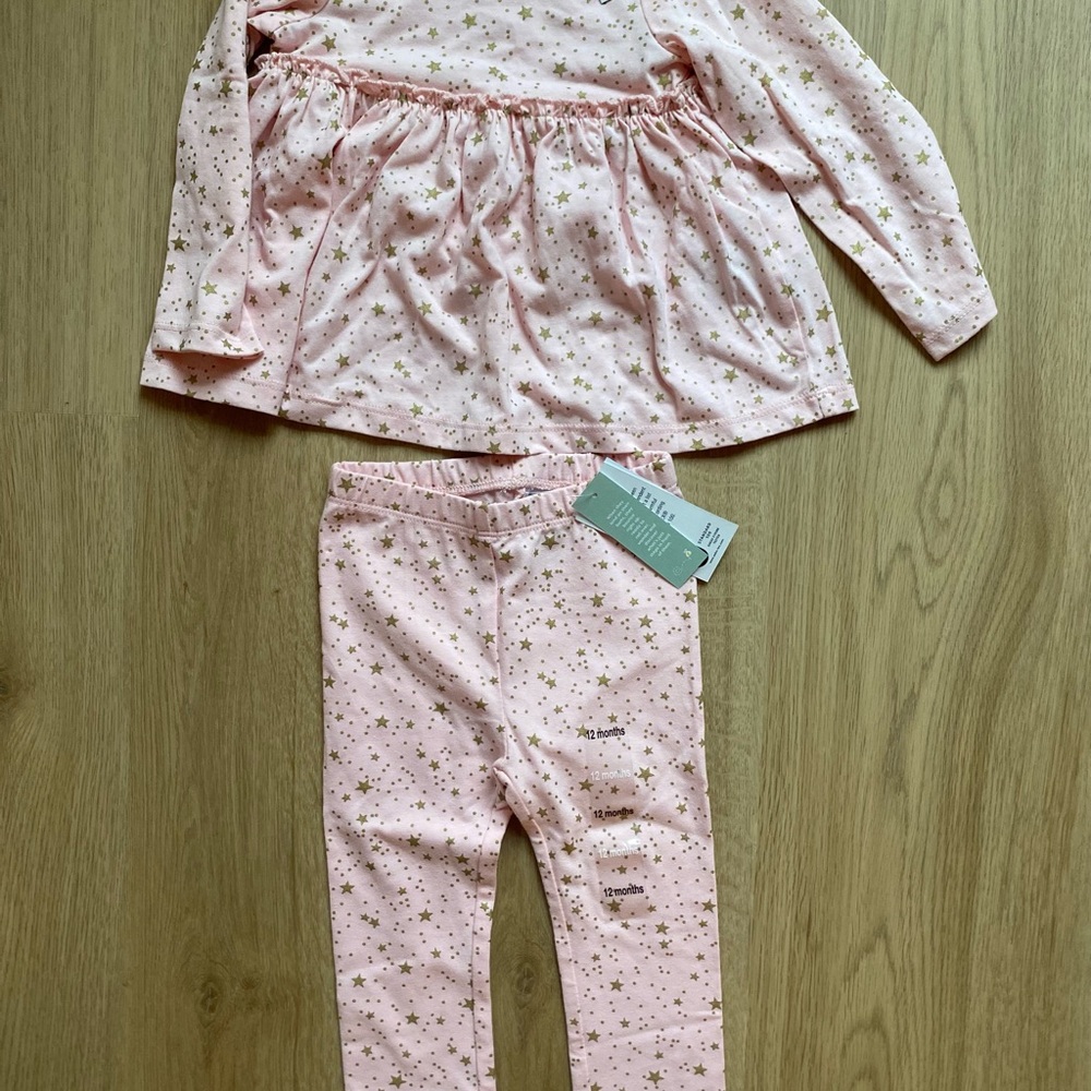 Pink Starry Kids Pajamas